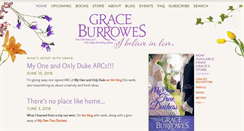 Desktop Screenshot of graceburrowes.com